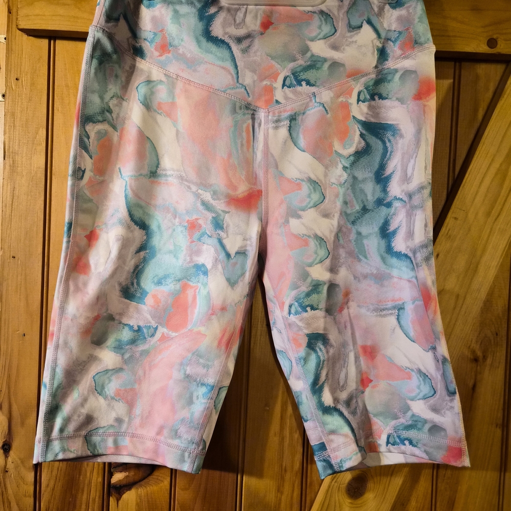 Zelos Pastel Tie-Dye Sports Bra